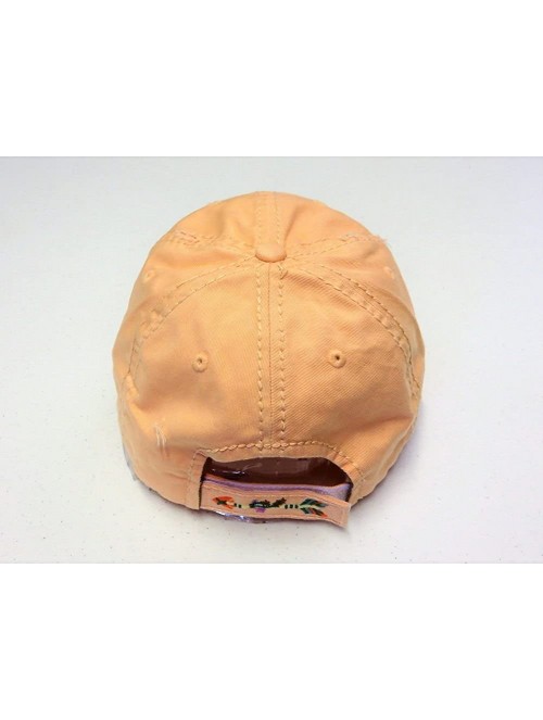 Baseball Caps Embroidered Mama Bear Vintage Style Baseball Cap Hat - Washed Peach - CK186GH7RSM $19.19