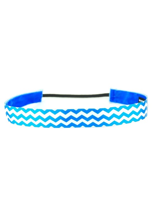 Headbands Women's Chevron Royal Blue One Size Fits Most - Blue - C611K9XCSZZ $20.78