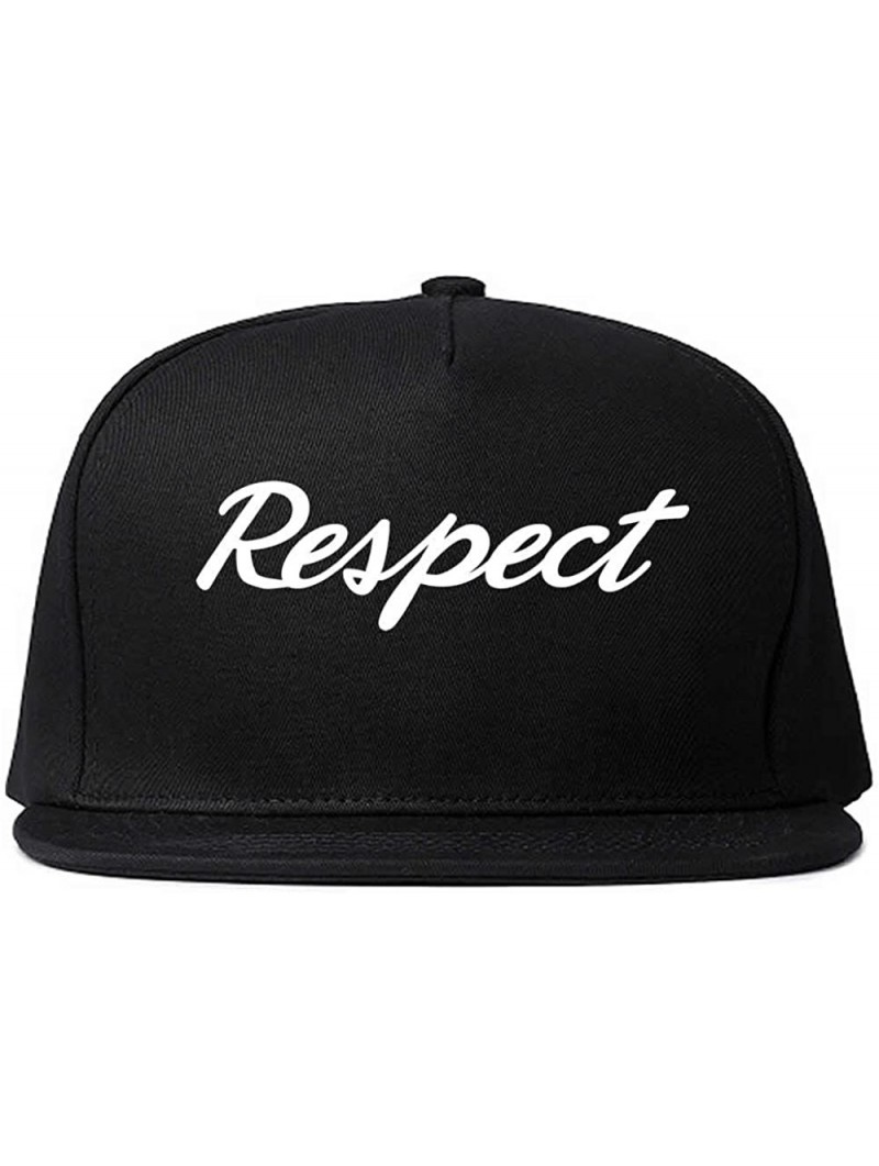 Baseball Caps Respect Loyalty Hood Monotone NYC Snapback - CP11LNMATZL $24.44