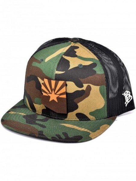 Baseball Caps The 48 Flat Trucker - Camo/Black - CZ18IGO7QR9 $28.00