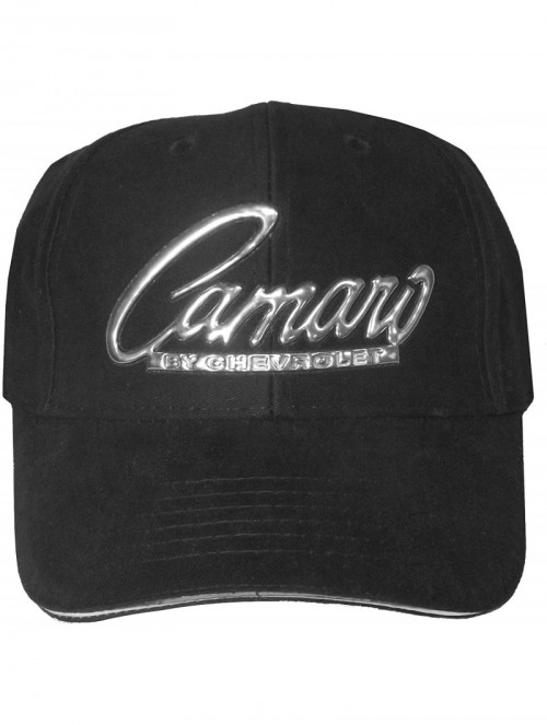 Baseball Caps Chevrolet Camaro Hat - Baseball Cap Black - CT1290SMMLT $26.68