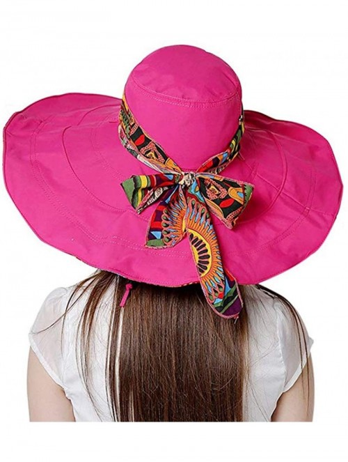 Sun Hats Women' s Summer Pure Sunshade Straw Cap Floppy Big Bow Knot Beach Sun Hat 002 - Beige-012 - C418T9CR5DR $11.90