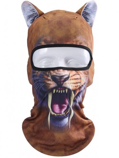 Balaclavas 3D Animal Funny Balaclava Face Mask Cycling Motorcycle Skiing Snowboarding Music Festivals Halloween - Bb-g-03 - C...