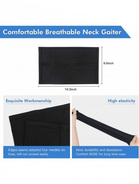 Balaclavas Breathable Neck Gaiters Dustproof Face Scarf UV Protection Balaclava - Br22 - CH198DN85U8 $15.24