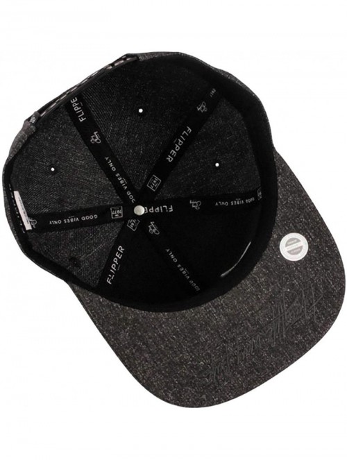 Baseball Caps Thuglife Embroidery Baseball Adjustable Snapback - Dark Grey/Signature Logo - C4195S7A9TE $47.72