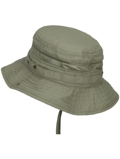 Sun Hats Big Size Talson UV Boonie Hat - Olive - CK12NTC9V8F $49.57