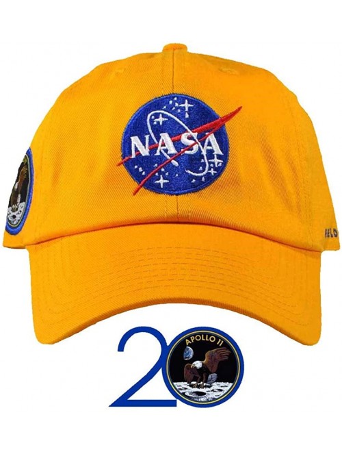 Baseball Caps Skylab NASA Hat with Special Edition Patch - Maize - C618H3W5WRY $33.84