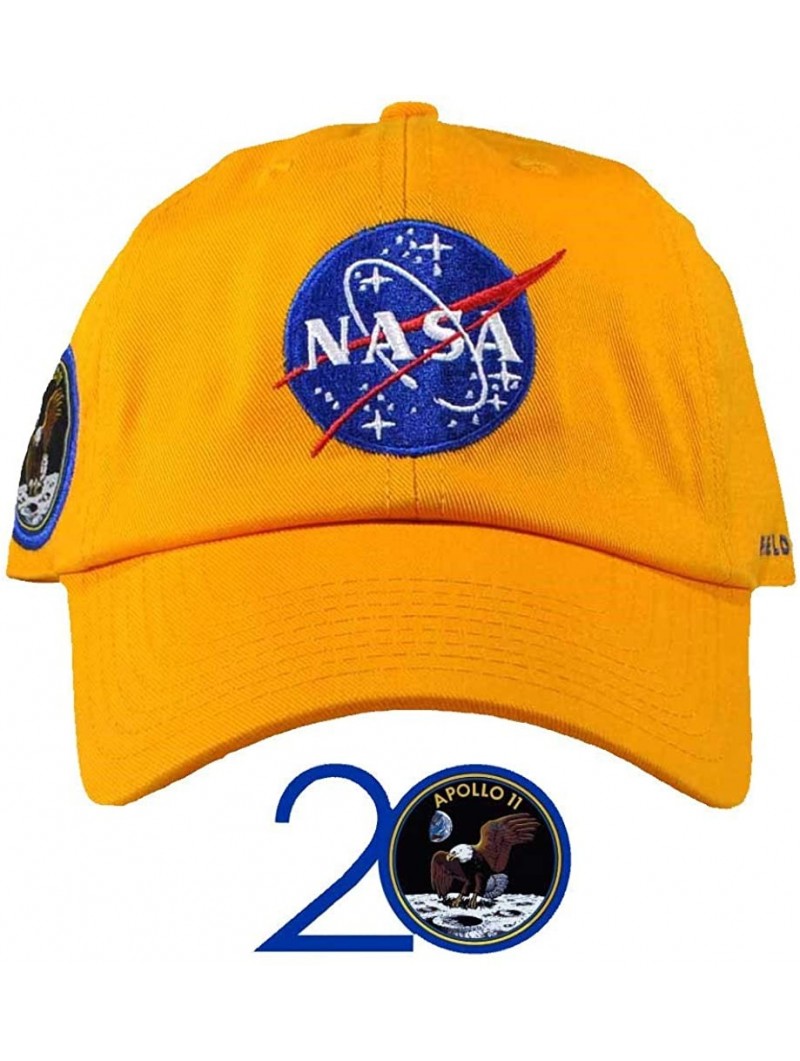 Baseball Caps Skylab NASA Hat with Special Edition Patch - Maize - C618H3W5WRY $33.84