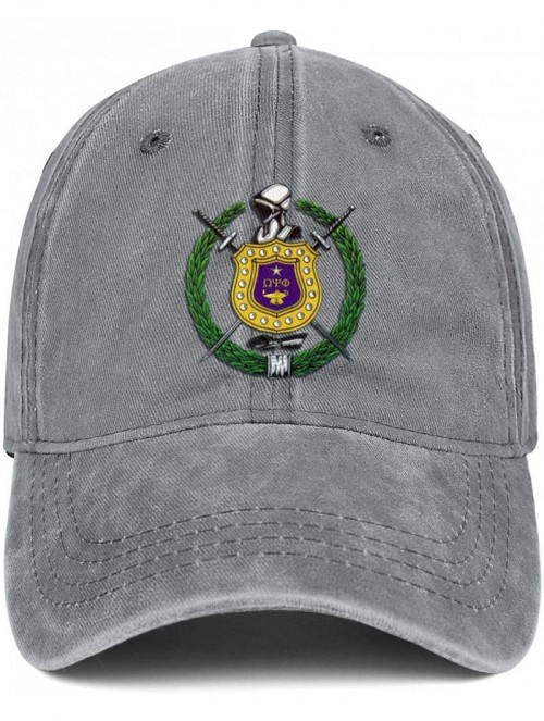 Baseball Caps National Pan-Hellenic Council Jeans Baseball Cap Unisex Hat Dad Mens Trucker Hat - Omega Psi Phi-5 - CS18YSHU9L...