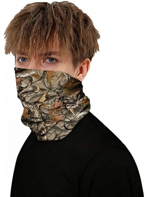 Balaclavas Bandanas Face Scarf Single Pack Print Unisex Headband Head Wrap - Pattern-02 - CI197QYCYZE $13.69