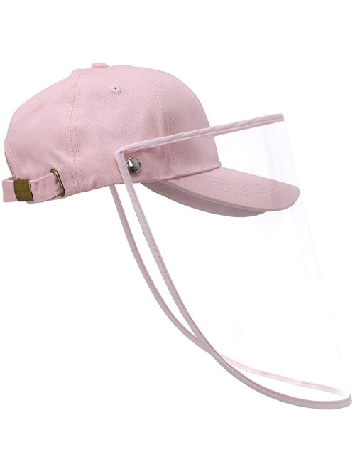 Baseball Caps Baseball Cap Women & Men- Fashion Sun Hat Removable Anti-Sunburn UV-Proof - C-pink - C2198DUX7S4 $17.76