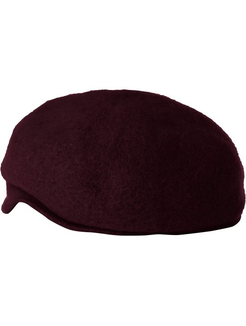 Berets Women's Flower Beret - Berry - CM110ID89UT $37.25