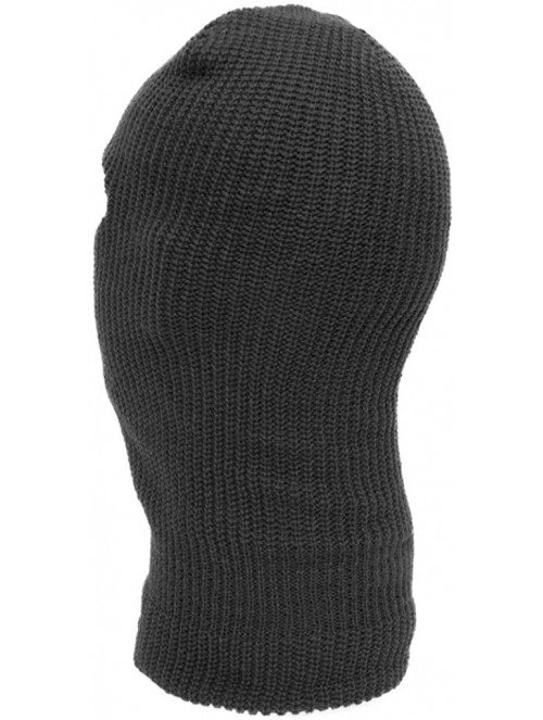 Balaclavas 3-Hole Winter Ski Mask - Charcoal - CQ18724M4IG $11.42