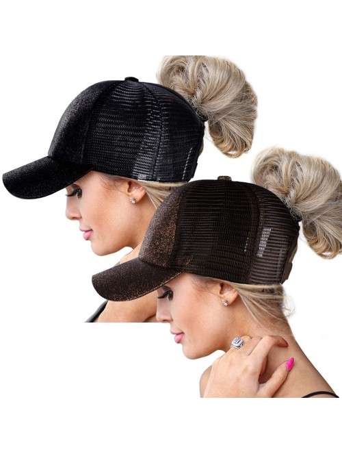 Baseball Caps Ponytail Baseball Cap for Women- Baseball Cap High Ponytail Hat for Women- Adjustable - CY18RNN7XH2 $19.61