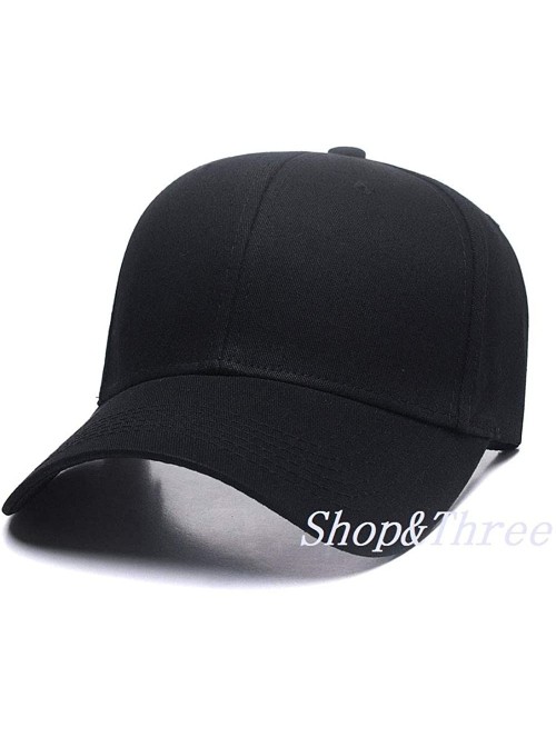 Baseball Caps Custom Embroidered Baseball Cap Personalized Snapback Mesh Hat Trucker Dad Hat - Black - CK18HLANQGO $20.49