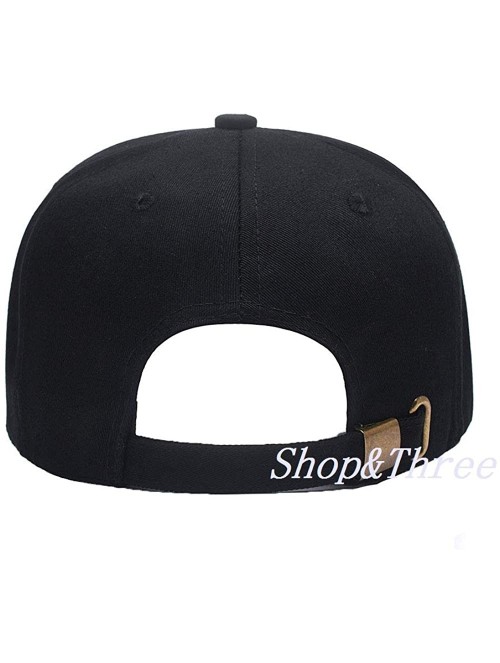 Baseball Caps Custom Embroidered Baseball Cap Personalized Snapback Mesh Hat Trucker Dad Hat - Black - CK18HLANQGO $20.49