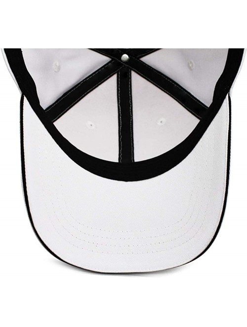 Baseball Caps Unisex Hail Satan Goat 666 red Logo Flat Baseball Cap Fitted Style Hats - Hail Satan Goat-c - CV18SZMXYM4 $17.91