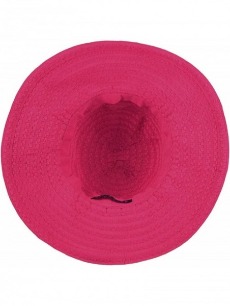 Sun Hats Women's Coconut Ring Safari Sun Hat - Fuchsia - CT18OELXCO4 $32.20