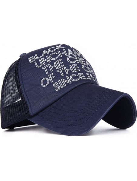 Baseball Caps Mesh Back Baseball Cap Trucker Hat 3D Embroidered Patch - Color3-4 - C811XIRKQ53 $17.30