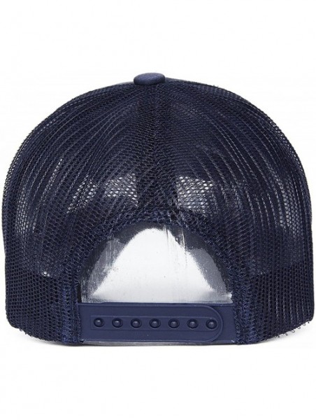 Baseball Caps Mesh Back Baseball Cap Trucker Hat 3D Embroidered Patch - Color3-4 - C811XIRKQ53 $17.30