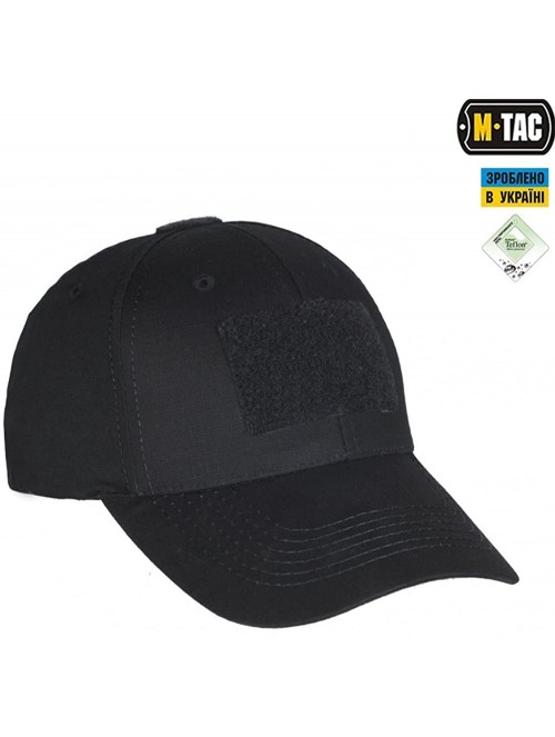 Baseball Caps Elite Tactical Baseball Cap Operator Hat Military Army Patch Panel - Black - C418DMIOQDQ $19.70