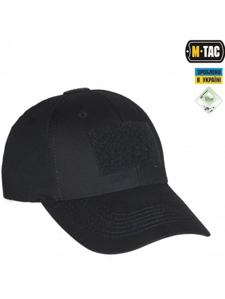 Baseball Caps Elite Tactical Baseball Cap Operator Hat Military Army Patch Panel - Black - C418DMIOQDQ $19.70