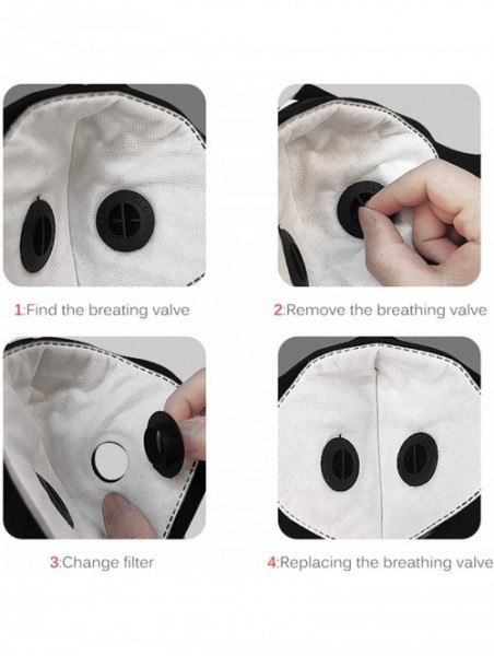 Balaclavas PM2.5 Filters Active Carbon Replacement Filters for Dustproof Mask - CY197Y2W56C $54.71