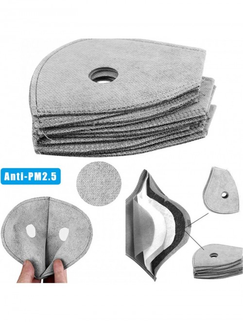 Balaclavas PM2.5 Filters Active Carbon Replacement Filters for Dustproof Mask - CY197Y2W56C $54.71