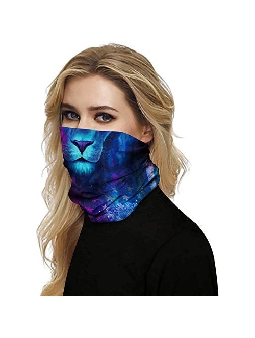 Balaclavas Cycling Protection Bandana Balaclava Headwear - Animal*4pcs - CC199KZAKXR $31.73