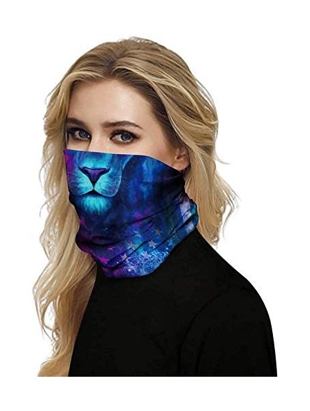 Balaclavas Cycling Protection Bandana Balaclava Headwear - Animal*4pcs - CC199KZAKXR $31.73