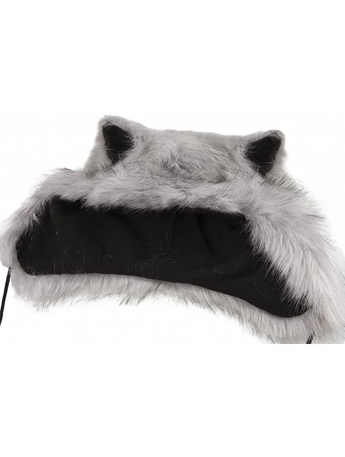 Cold Weather Headbands Earmuff Winter Thermal Motorcycle Costume - Gray - CH187ATTI26 $25.19