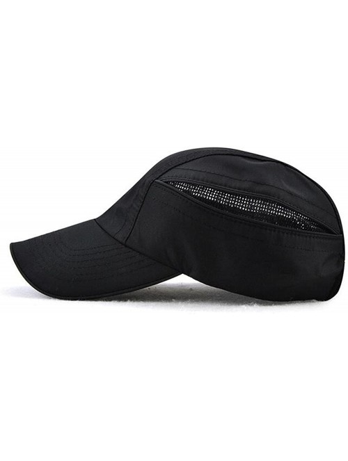 Sun Hats Sport Cap Quick Dry Outdoor Running Hat Unisex UV Protection - Grey - C518DRUWR9Y $18.84