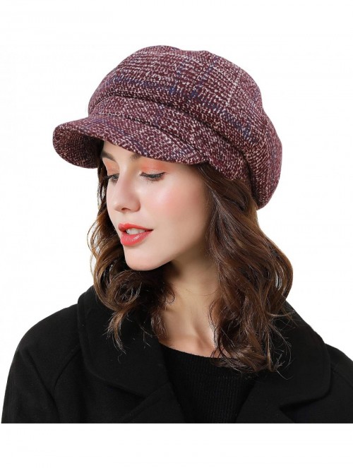 Berets Women Beret Newsboy Hat French Cotton Cap Classic Autumn Spring Winter Hats - CB18LAMZ4HH $20.96