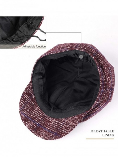 Berets Women Beret Newsboy Hat French Cotton Cap Classic Autumn Spring Winter Hats - CB18LAMZ4HH $20.96