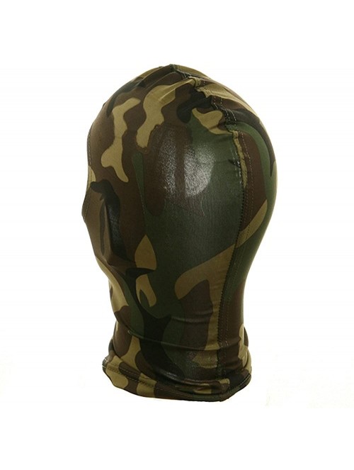 Balaclavas Nylon Balaclava-Camouflage Woodland - Multi-color - CF111C6IGIL $32.16