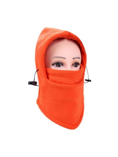 Balaclavas Thermal Beanies Cycling Outdoor Stopper - Orange - CV192HTXEH3 $8.11
