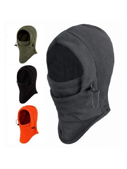 Balaclavas Thermal Beanies Cycling Outdoor Stopper - Orange - CV192HTXEH3 $8.11