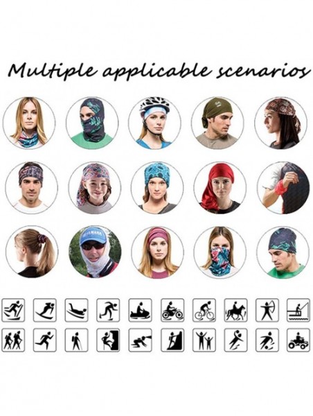 Balaclavas Multifunctional Seamless Headwear Protection Balaclava - CV1992Y5IUW $24.31