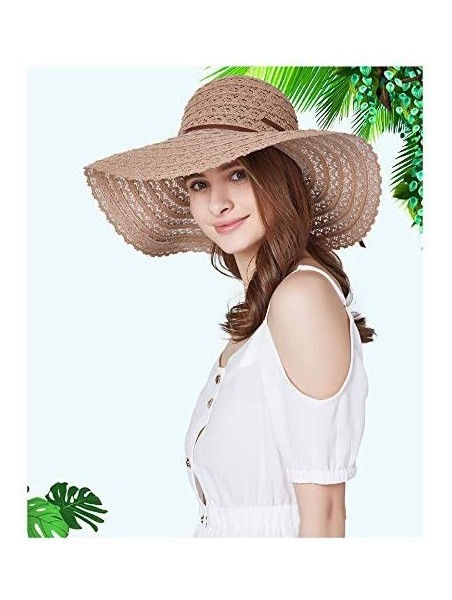 Sun Hats Adjustable Floppy Summer Foldable Fedora - Light Grey - CW18N8879WD $11.64