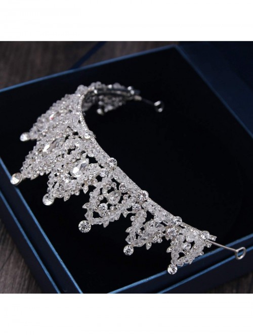 Headbands Handmade Rhinestone Crystal Headbands Accessories - HG111 - CX18WNS5CEU $29.86