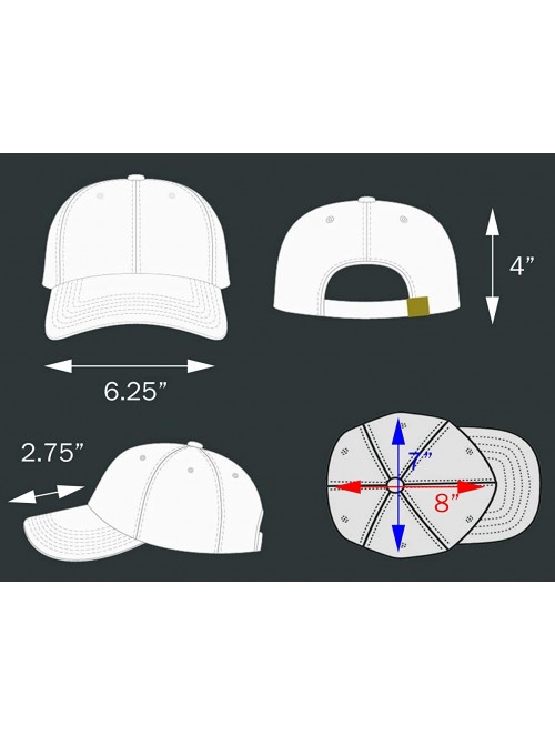 Baseball Caps Cotton Adjustable Baseball Classic Ballcap - Khaki(2pcs) - C018WOMH8AQ $15.07