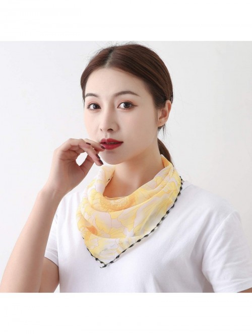 Balaclavas Women Multifunctional Bandana Chiffon Headband Scarf Balaclava Sun UV Protection - B2 - CJ198S9RLIW $11.21