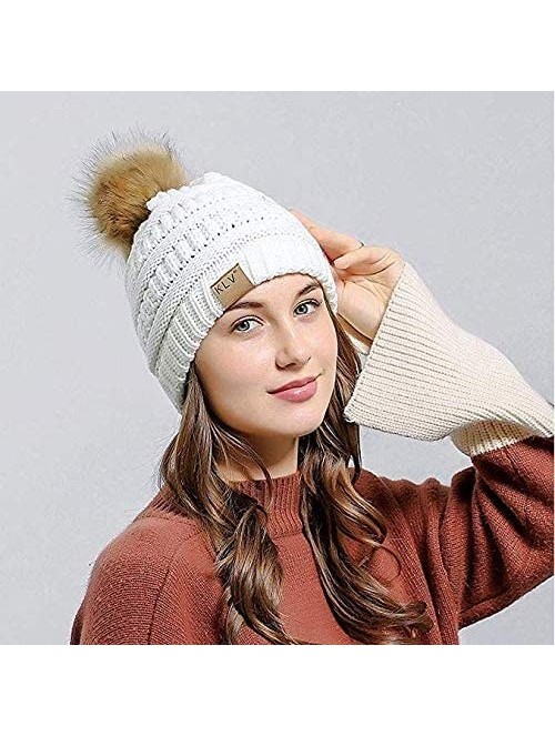 Fedoras Unisex Stretch Outdoor Beanies - B-women White - CB1924406ES $20.89