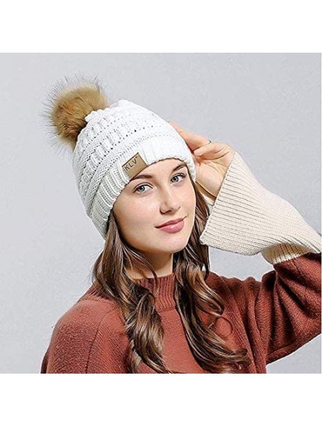 Fedoras Unisex Stretch Outdoor Beanies - B-women White - CB1924406ES $20.89