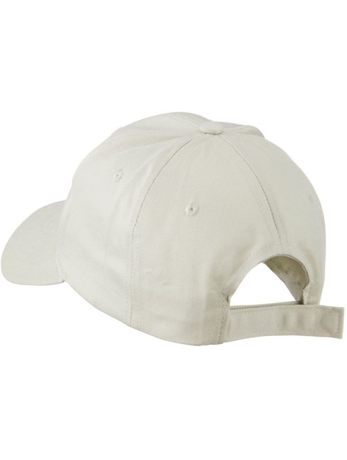 Baseball Caps Clover St.Patrick's Day Embroidered Cap - Beige - C311FOOXTCP $27.26