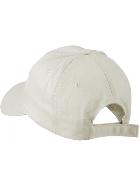 Baseball Caps Clover St.Patrick's Day Embroidered Cap - Beige - C311FOOXTCP $27.26