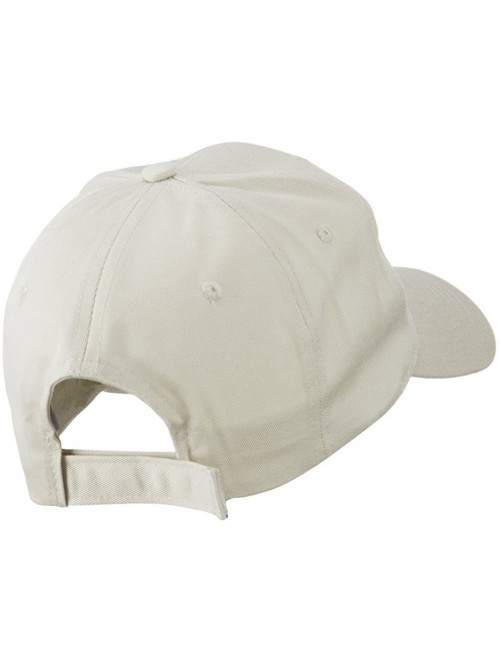 Baseball Caps Clover St.Patrick's Day Embroidered Cap - Beige - C311FOOXTCP $27.26