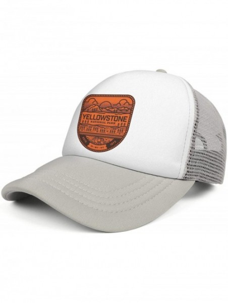 Baseball Caps Yellowstone National Park Casual Snapback Hat Trucker Fitted Cap Performance Hat - Yellowstone National Park-11...