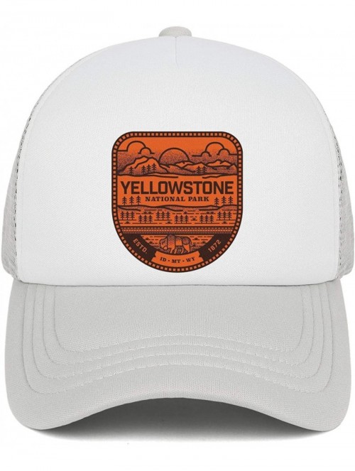 Baseball Caps Yellowstone National Park Casual Snapback Hat Trucker Fitted Cap Performance Hat - Yellowstone National Park-11...