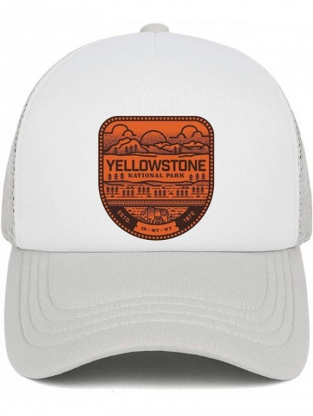 Baseball Caps Yellowstone National Park Casual Snapback Hat Trucker Fitted Cap Performance Hat - Yellowstone National Park-11...